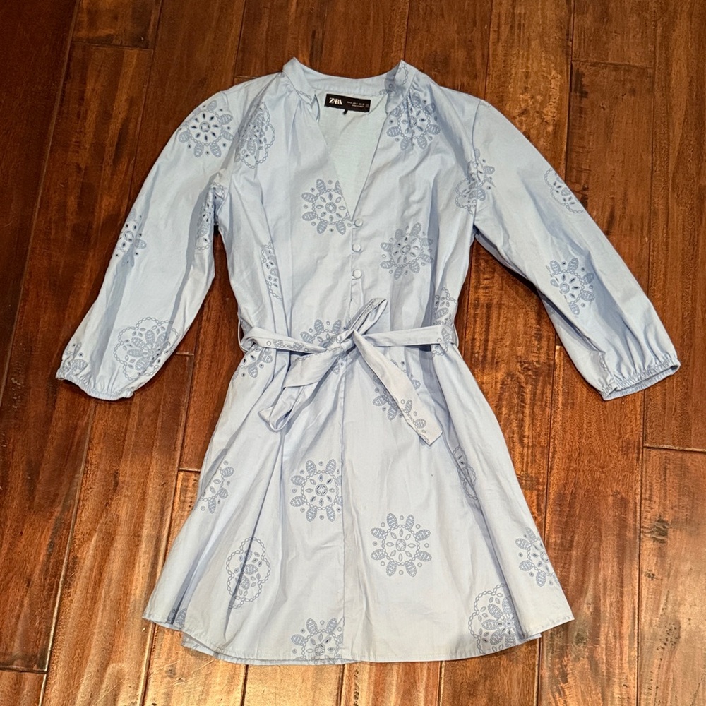 Blue Floral LadiesDress